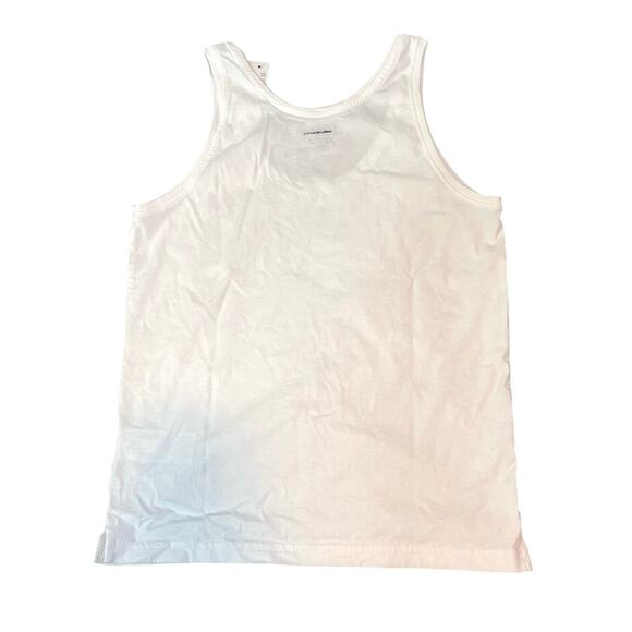 J.Crew White Pima Cotton Scoop Neck Tank Top XXS NWT Summer Essential - Picture 3 of 5